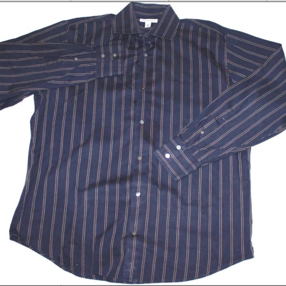 Banana Republic Men's Long Sleeve Button‎ Front Shirt Size 17-17 1/2